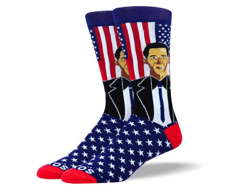 Men's Barack Obama Socks