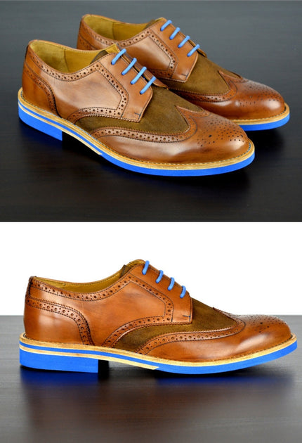 Shoes with blue soles shop