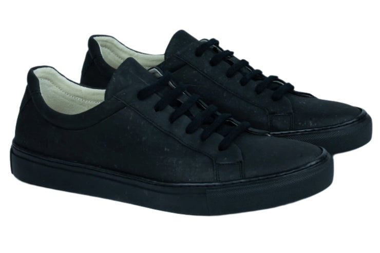 Mens Black Cork Sneakers