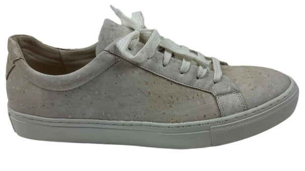 Mens White Cork Sneakers