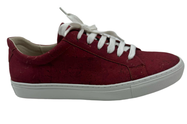 Mens Red Cork Sneakers
