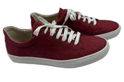 Mens Red Cork Sneakers