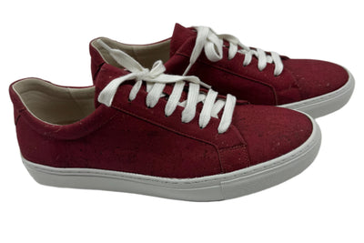 Mens Red Cork Sneakers