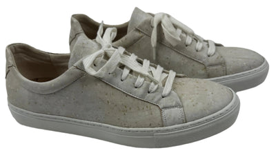 Mens White Cork Sneakers