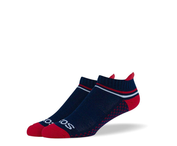 Women's Navy Athletic Ankle Socks