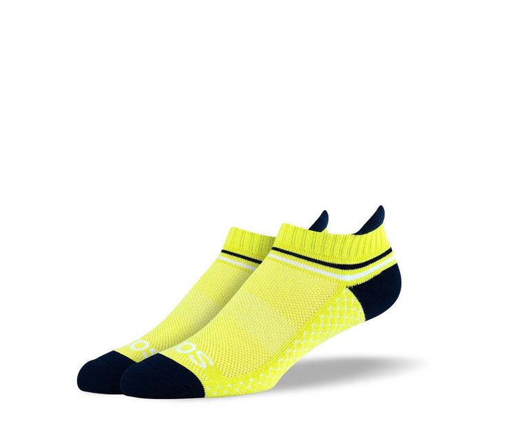 Women's Yellow Athletic Ankle Socks