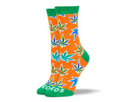 Women's Crazy Weed Sock Bundle - 6 Pair