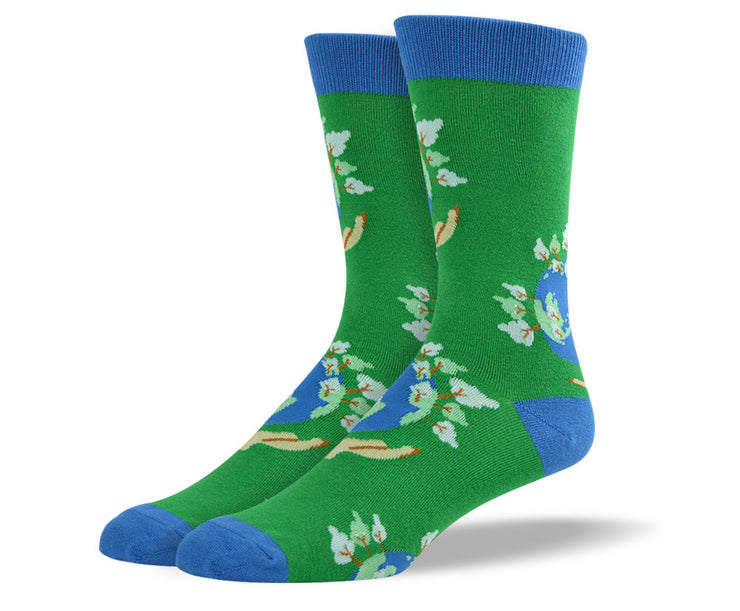 Mens Earth Day Socks