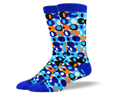 Men's Cool Blue Crazy Socks
