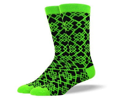 Men's Funky Green Socks