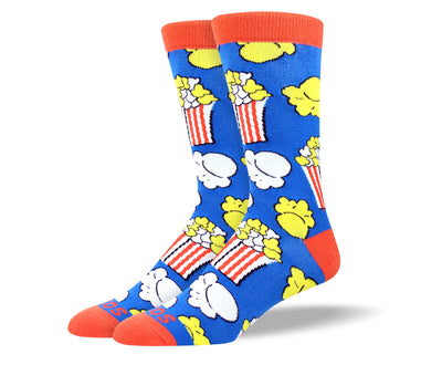 Men's Funny Popcorn Socks