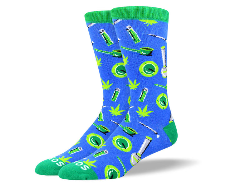 Men's Crazy Weed Sock Bundle - 5 Pair
