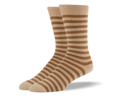 Men's Brown Stripes Socks