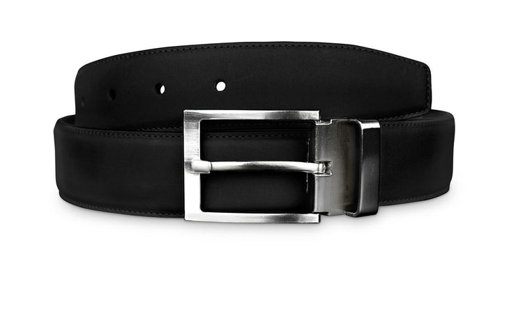 Mens Black Leather Belt