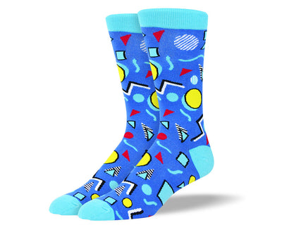 Men's Blue Silly Socks