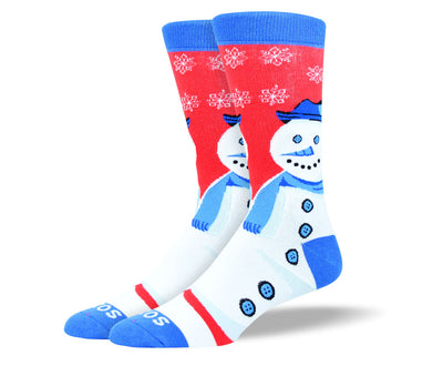Men's Christmas Socks Snowman