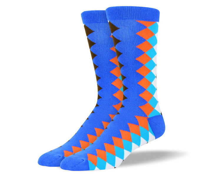 Men's Colored Diamond socks