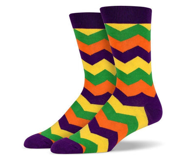 Mens Zig Zag Socks