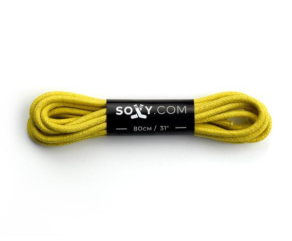 Mens Yellow Laces