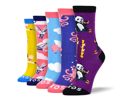 Women's Crazy Animal Sock Bundle
