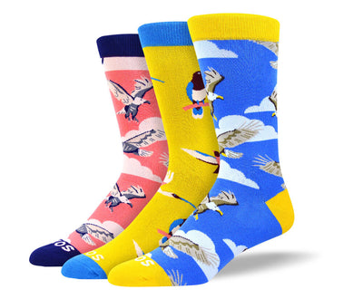 Men's Cool Bird Sock Bundle - 3 Pair