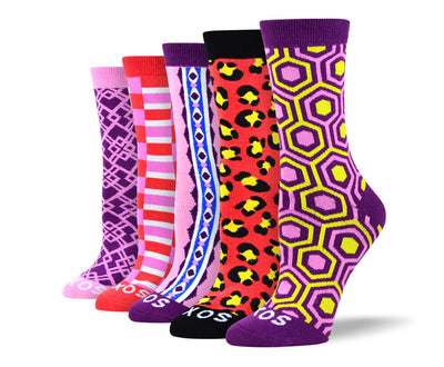 Women's Crazy Colorful Sock Bundle