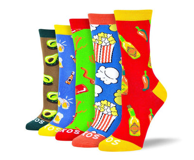 Women's Creative Food Sock Bundle