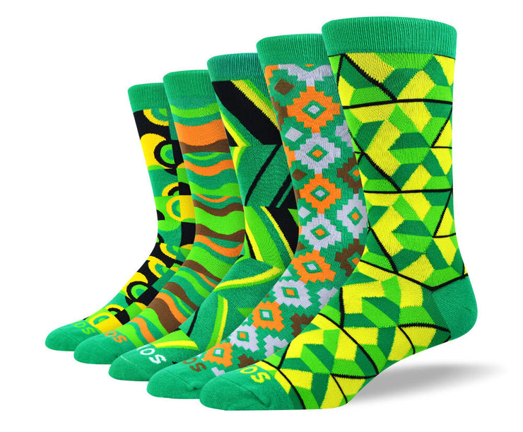 Men's Cool Green Sock Bundle