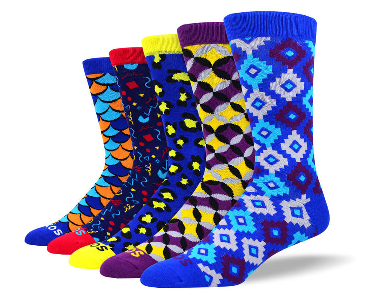 Men's Crazy Fashion Socks Bundle