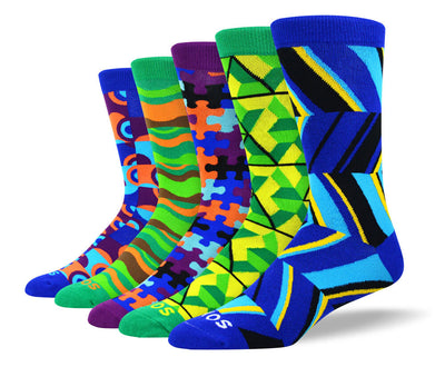 Men's Crazy Art Sock Bundle