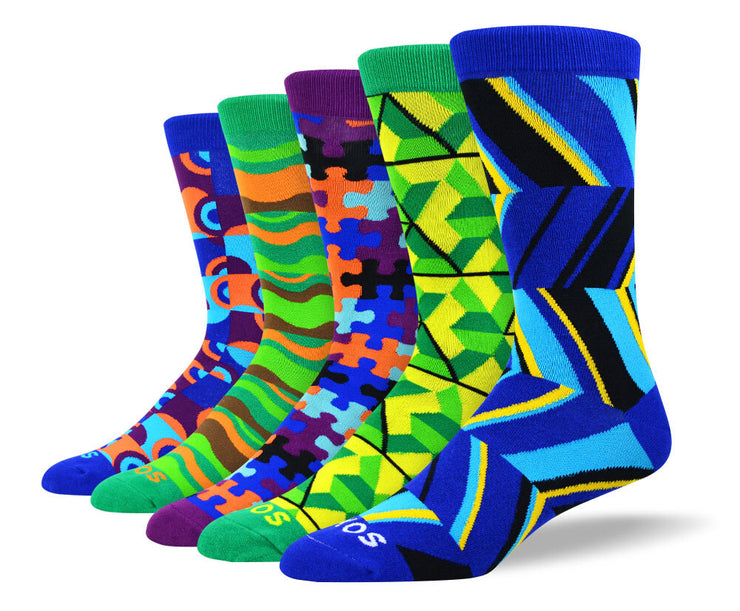 Men's Crazy Art Sock Bundle