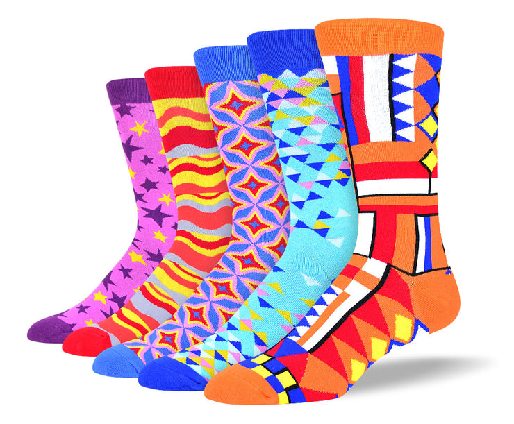Men's Cool Designer Socks Bundle