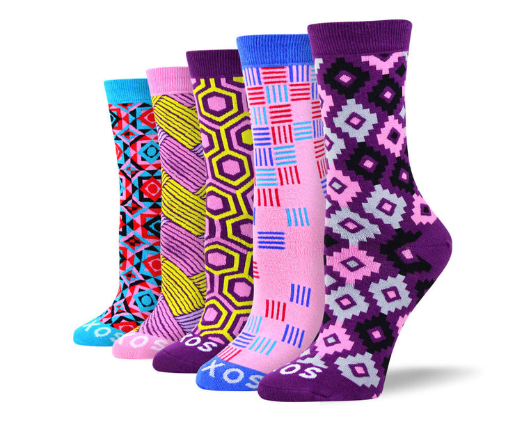 Women's Colorful Funky Sock Bundle