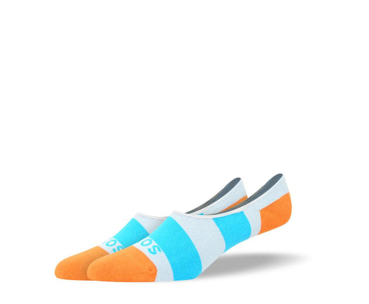 Men's Crazy No Show Socks Bundle - 3 Pair