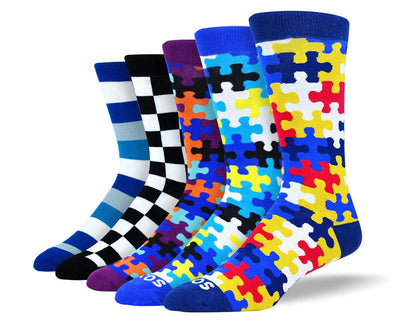 Men's Fancy Mixed Fancy Sock Bundle