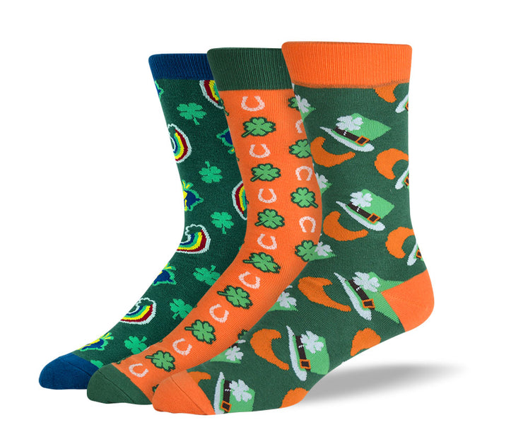Men's St. Patrick's Day Sock Bundle - 3 Pair